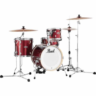 Pearl MDT764PC-704 MDT 4F JAZETTE 16" BLACK CHERRY GLITTER image 1
