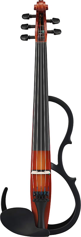 Yamaha SV-255 Professional Silent 5-String Electric Violin- Brown image 1
