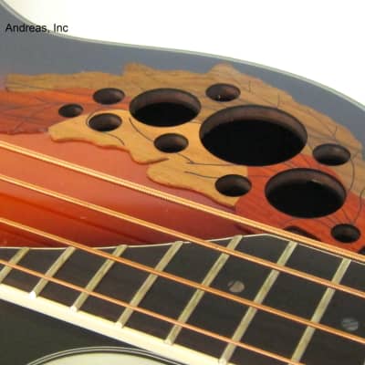 Ovation 4-String Acoustic Electric Bass Guitar Celebrity Mid-Depth Body image 7