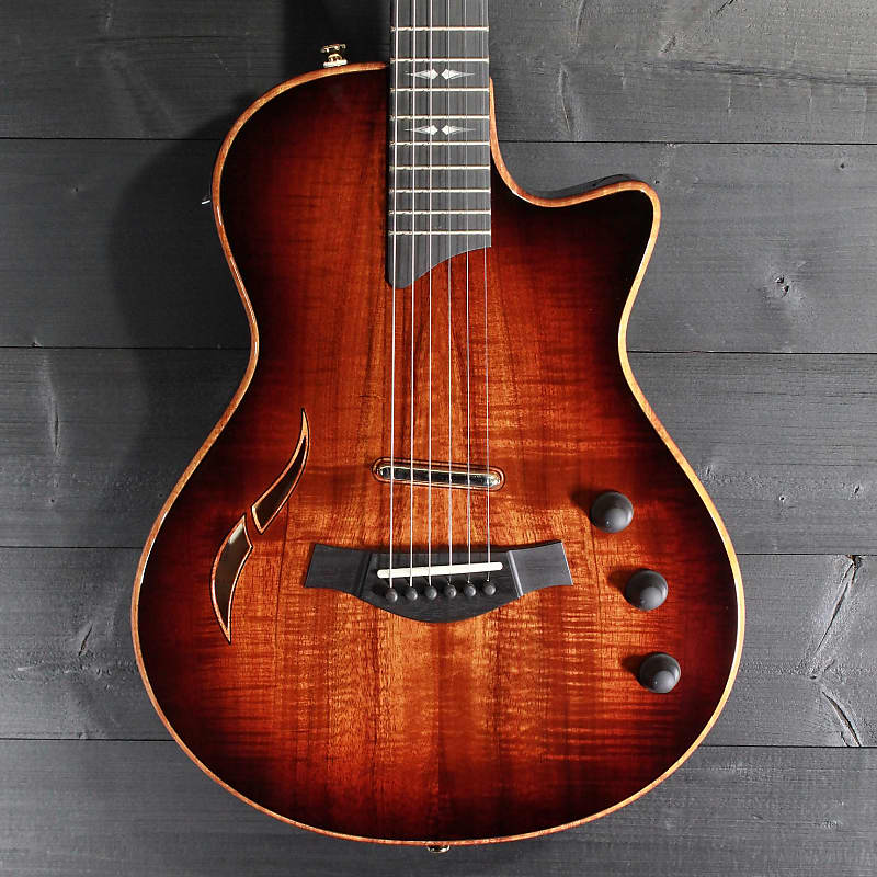 Taylor T5z Custom Koa Acoustic / Electric Hybrid Guitar Reverb