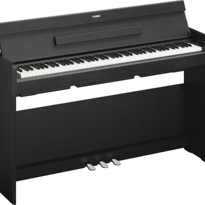 Yamaha Arius YDP-S35B Slim Weighted Action Digital Home Piano - Black Walnut image 1