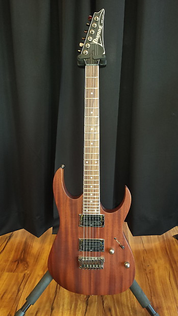 ギター Ibanez RG321MH Ibanez RG321MH-MOL 2012? Natural mahogany | Reverb