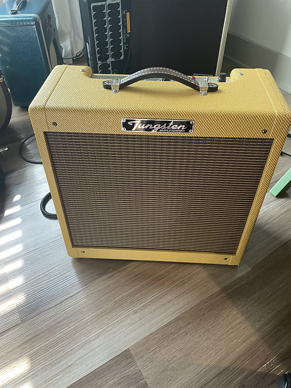 Tungsten Amps Mosaic MKIIB 2019 Tweed Swart Night Light Reverb