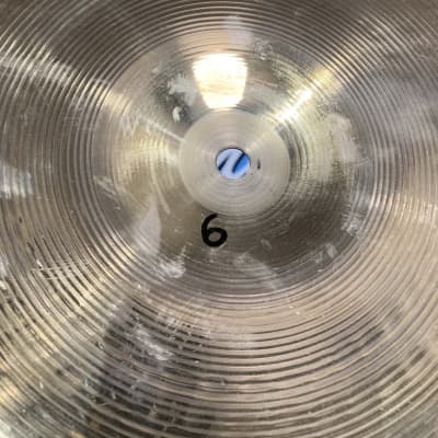 David Garibaldi's Tower of Power, Sabian 18" AA China Sizzle Cymbal, 6 Rivets 1486g 1990's image 15