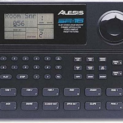 Alesis SR16 16-Bit Drum Machine with Natural Drum Sounds image 2