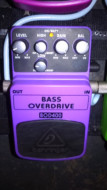 Immagine Behringer BOD400 Bass Overdrive Pedal - 2