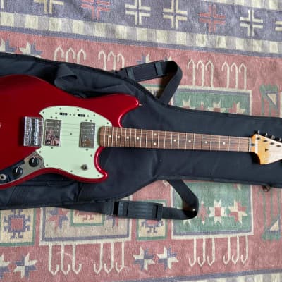 Fender Pawn Shop Mustang Special 2012 - 2013 - Candy Apple Red w/ Fender Bag image 1
