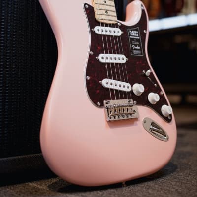 Fender Player Stratocaster with Maple Fretboard 2019 - 2021 Shell Pink image 4