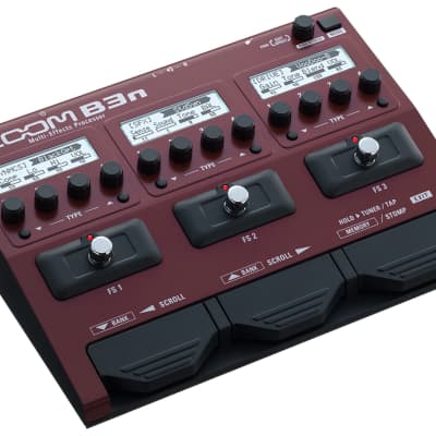 Zoom B3n Bass Multi Effects Pedal | Reverb UK