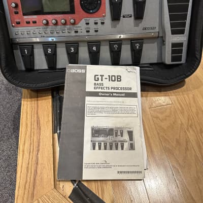 Boss GT-10B Bass Effects Processor | Reverb