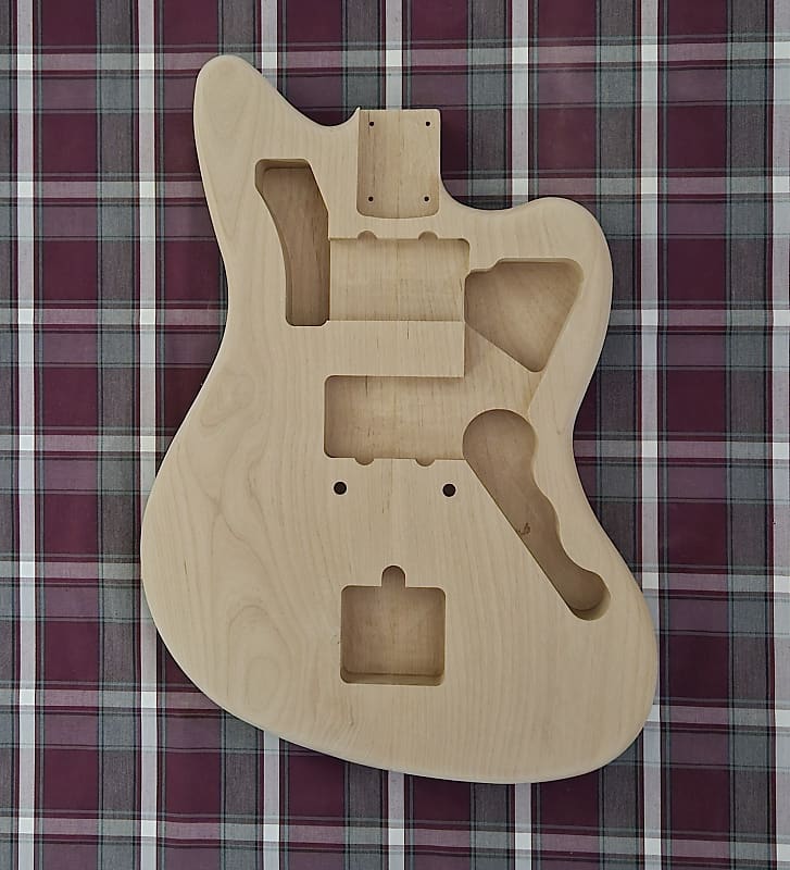 Woodtech Routing 2 pc. Alder Jazzmaster Body Unfinished Reverb