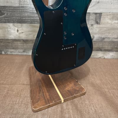 MOOG Paul Vo Collectors Edition Prototype (6 of 8!) Sustain Guitar W/OHSC - Blue Quilt image 5