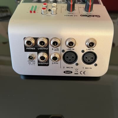 SubZero SZ-MIX04 4-Channel Mini Mixer at Gear4music
