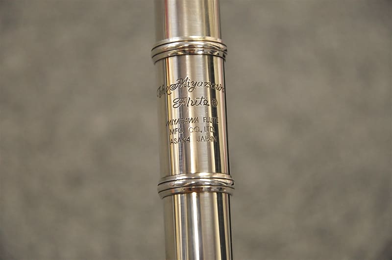 Miyazawa PA-201 RE - silver flute | Reverb