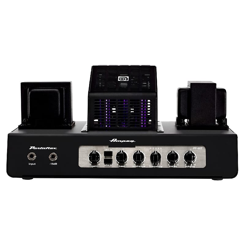 Ampeg PF-50T Portaflex 50-Watt Tube Bass Amp Head | Reverb