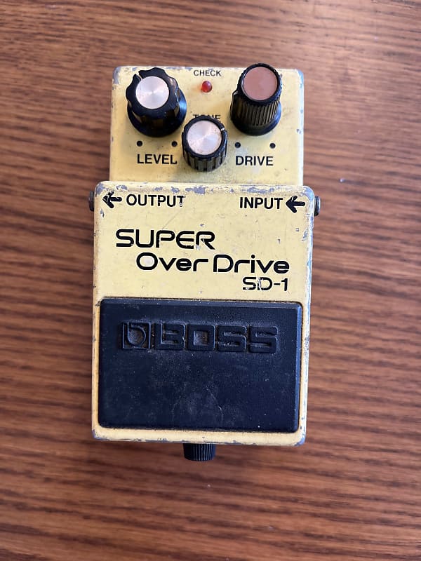 Boss SD-1 Super Overdrive 1981 - 1988 Made In Japan | Reverb