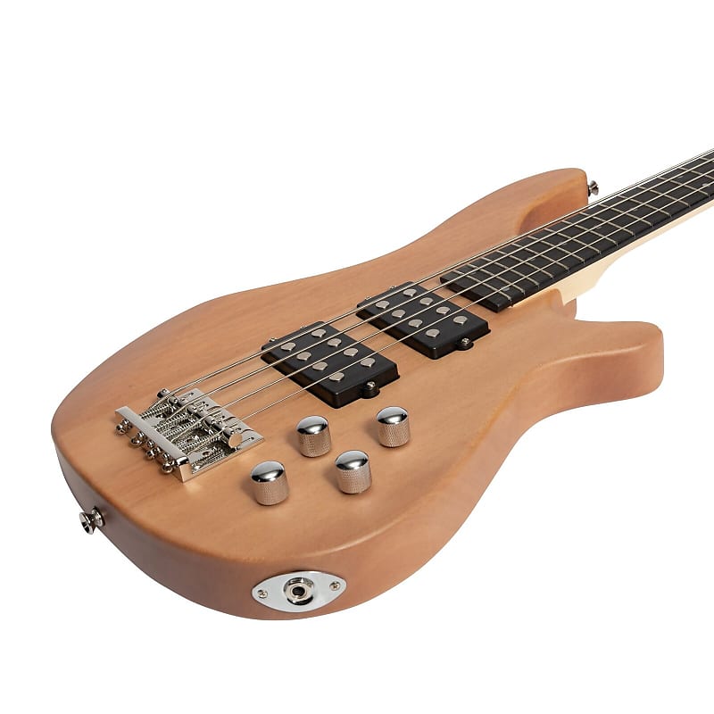 Casino '24 Series' Short Scale Tune-Style Electric Bass Guitar Set (Bl –  Muso City