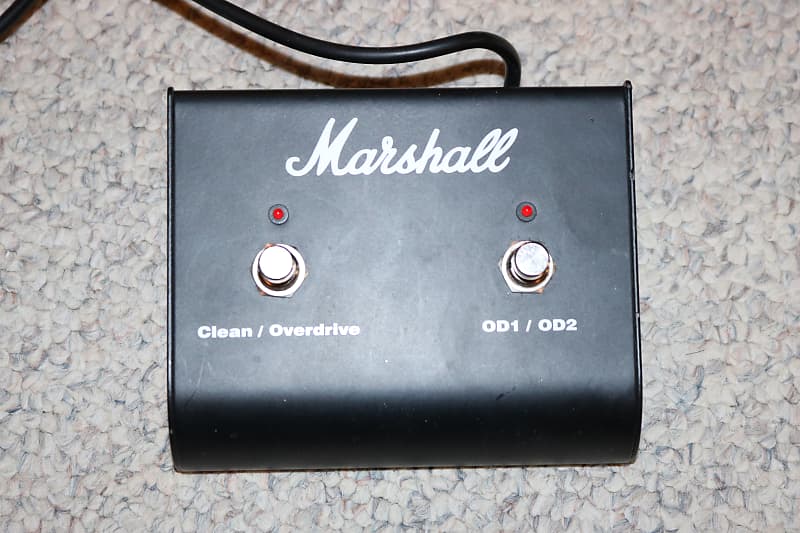 Marshall 2 Button Footswitch Reverb