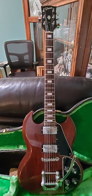 1970/71 Gibson Sg Deluxe 100% Original Walnut image 1
