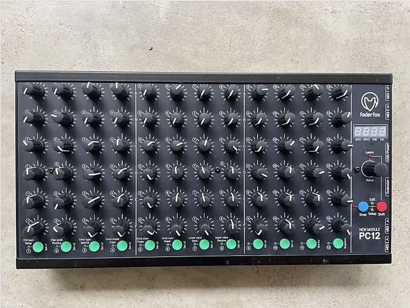 Faderfox PC12 Universal MIDI Controller + Decksaver | Reverb