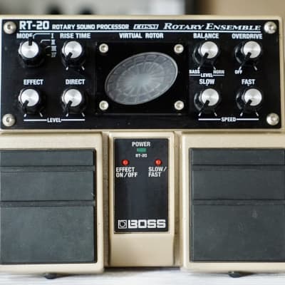 BOSS RT-20 ロータリーエフェクター　元箱付き Boss RT-20 Rotary Ensemble Rotary Sound Proscessor Effects Pedal