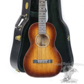 Martin Guitars Size 5 Custom Shop Mahogany Acoustic Guitar 1933 Ambertone Sunburst Finish image 2