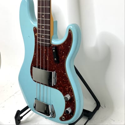 Fender Custom Shop '63 Precision Bass Journeyman - Daphne Blue image 5