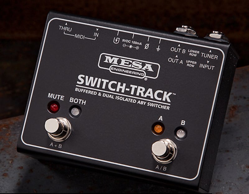 Mesa Boogie SwitchTrack Buffered and Dual Isolated ABY Reverb