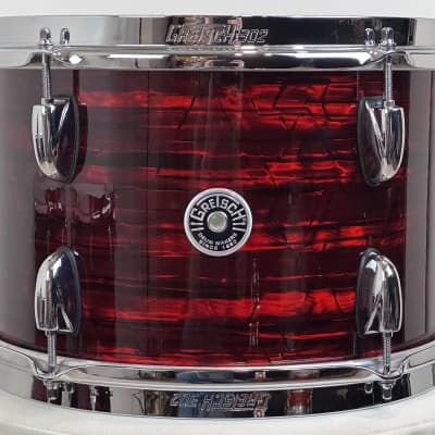 Gretsch 24/12/14/16/5.5x14" Brooklyn Drum Set - Red Oyster Pearl image 13