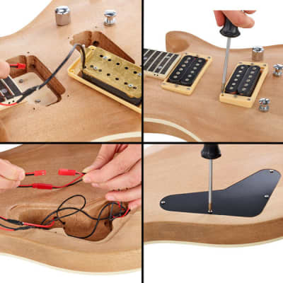 Harley Benton CST-24 Guitar Kit - DIY Complete Build Package image 11