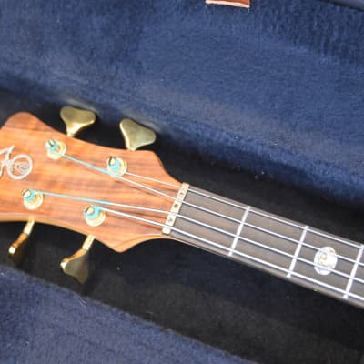 Alembic Series I 1 4 string bass guitar LED's + Original Hard case & DS-5 power image 16
