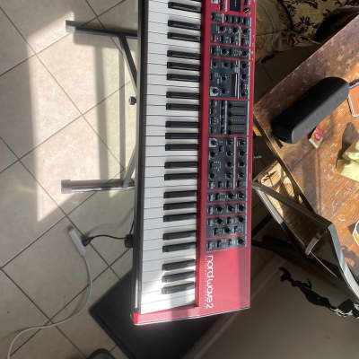 Nord Wave 2 61-Key 48-Voice Polyphonic Synthesizer 2013 - 2022 - Red