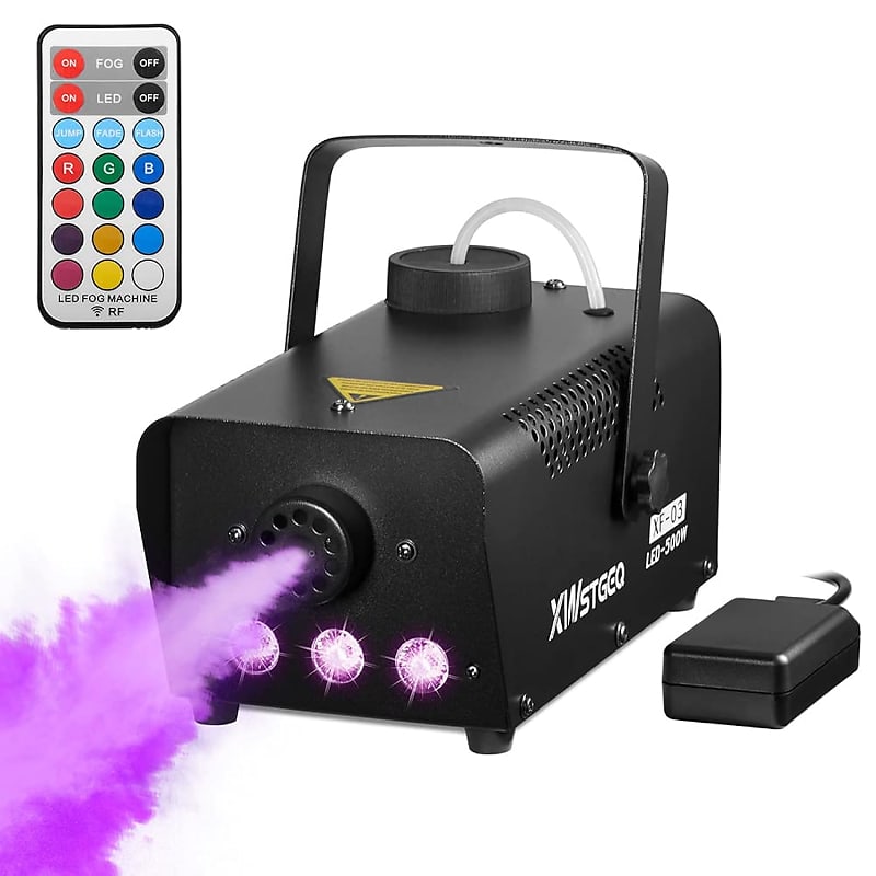 Smoke Machine With Wireless Remote And Led Lights - 500 Watt | Reverb