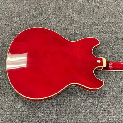 Ibanez AS73-TCD Artcore Semi Hollow Electric Guitar 2023 - Transparent Cherry Red image 4