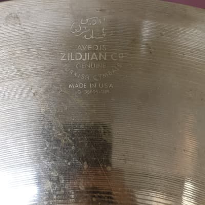 Avedis Zildjian 20" A Custom Projection Ride Cymbal - Looks Really Good - Sounds Great! image 4