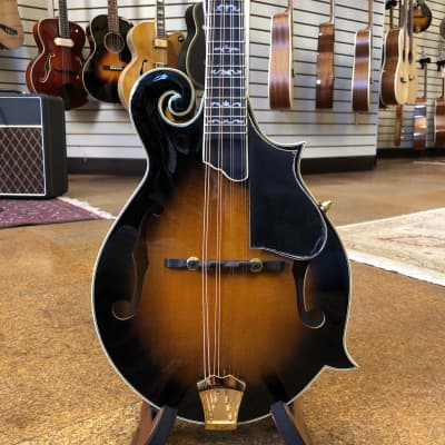 Gold Tone Mastertone GM-70+ F-Style All-Solid Mandolin High Gloss Tobacco Sunburst image 1