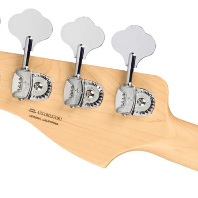 Fender American Performer Precision Bass, Maple Fingerboard, Satin Lake Placid Blue image 7