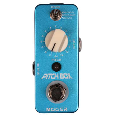 Mooer Pitch Box Harmony Pitch Shifting Micro Guitar Effects Pedal image 2