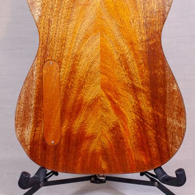 Rice Custom Natural Wood Electric guitar image 6