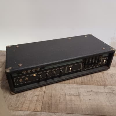 Acoustic  Control Corp 220  bass head amplifier 1981 USA image 2