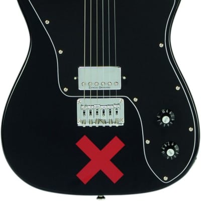 Fender Squire Deryck Sum 41 Telecaster Black | Reverb