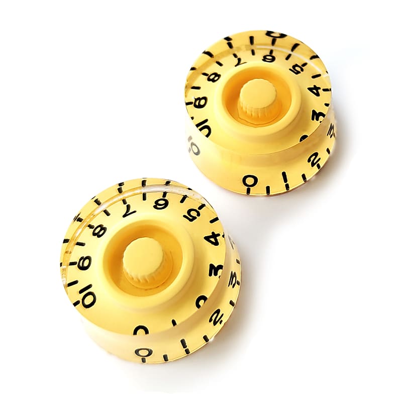 Speed Control Knobs Cream 2x Knob Reverb UK