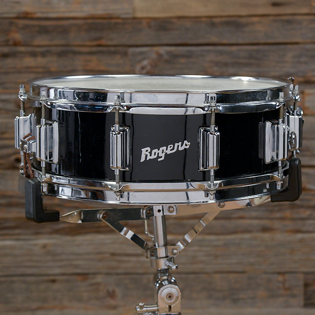 Rogers Dyna-Sonic 5x14" Wood Snare Drum with Beavertail Lugs 1960s image 3