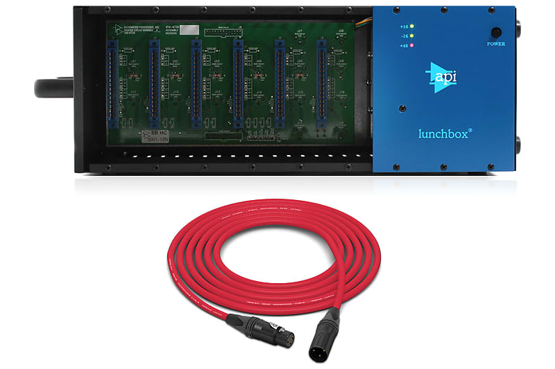 API Audio 6 Slot High Current Lunchbox | 500-Series Chassis | Pro Audio LA image 1