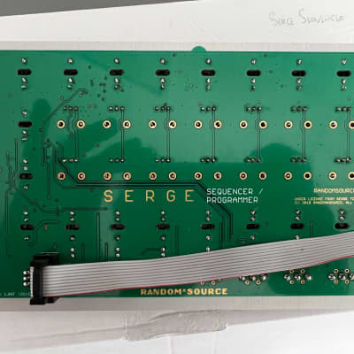 Random*Source Serge Serge 8-Stage Sequencer & Programmer Special Edition Module With 4U Pushbuttons image 2