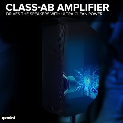 Gemini AS-2115BT Active PA Speaker - Black image 6
