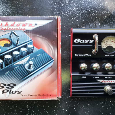 Ashdown Drive Plus Bass Distortion Pedal, w/ Original Box, Excellent, FREE N' FAST SHIPPING! for sale