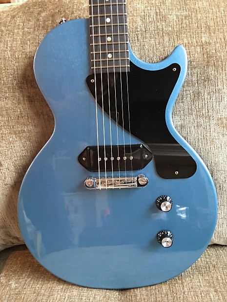 Gibson les paul junior pelham blue on sale
