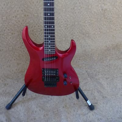 Vintage Kramer American Showster Savant II 1988-89 Candy Red "Super Rare" 6 String Electric Guitar image 2