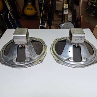 Matched Pair! 1960s Jensen Style Alnico Magnet 10" General Purpose Speakers - Look Really Good - Sound Excellent! image 1